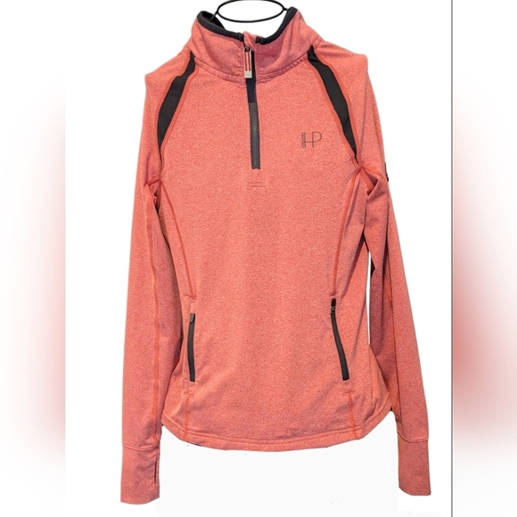 Horseware Platinum Red Athletic 1/4 Zip Pullover Equestrian Gear Slim Fi… - Picture 1 of 4